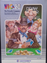 Poker Vic-20  box art